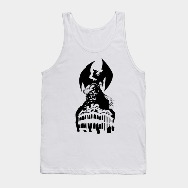 A Night On Matterhorn Mountain Tank Top by Hallowscream